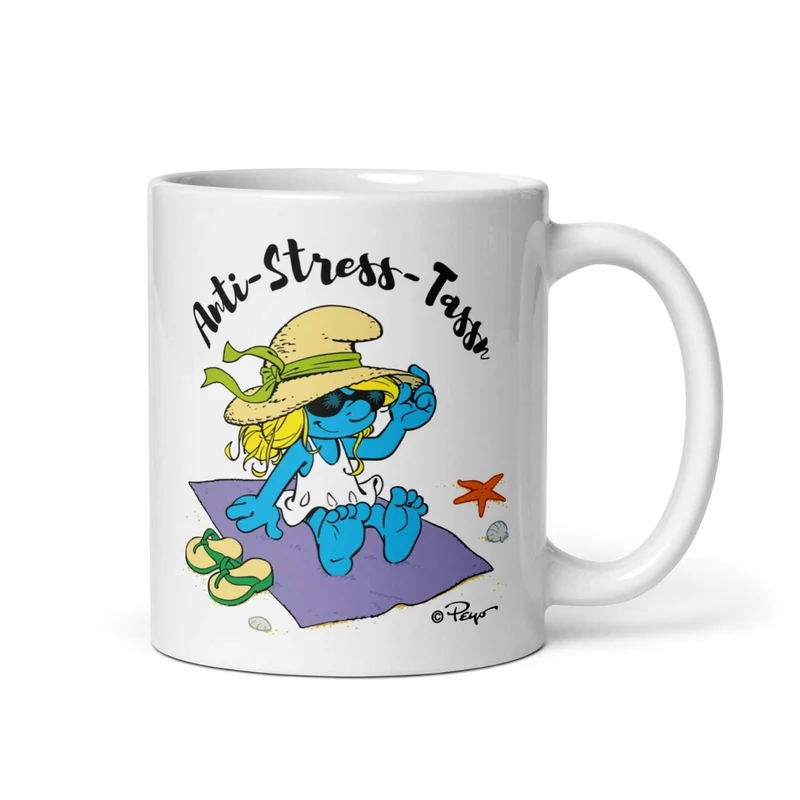 ®Die Schlümpfe Tasse "Anti Stress Damen"