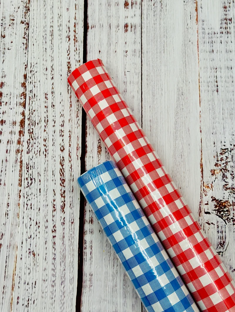 Papiertischdecke Karo (1 x 50 m)