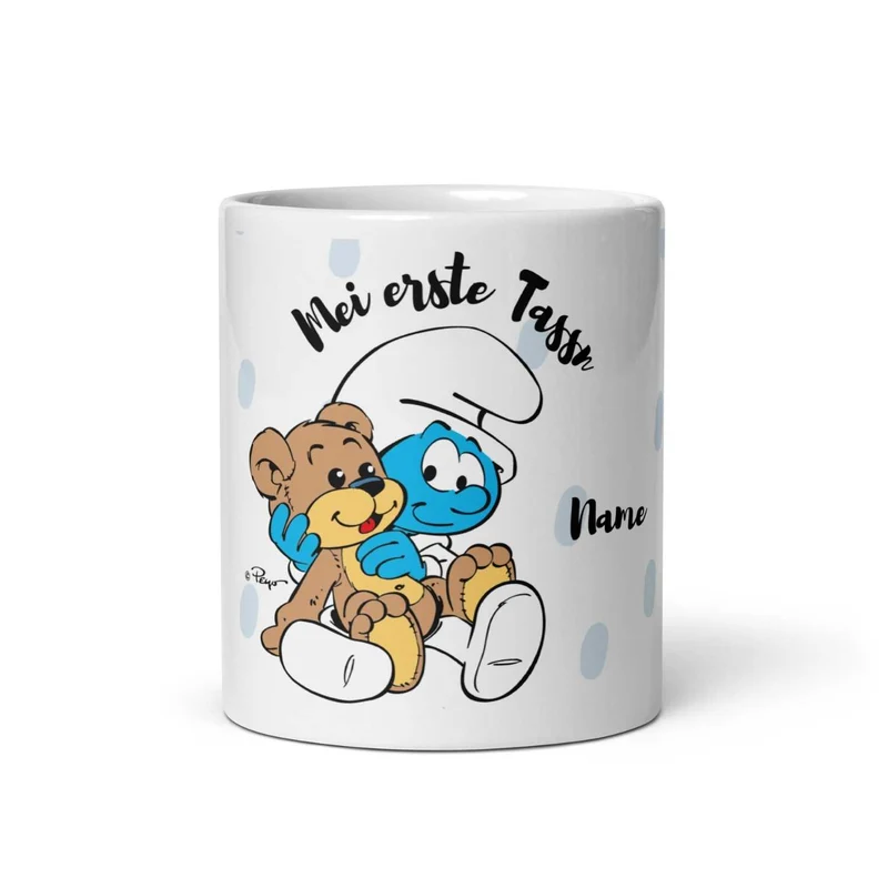 ®Die Schlümpfe Tasse "Mei erste Tassn"