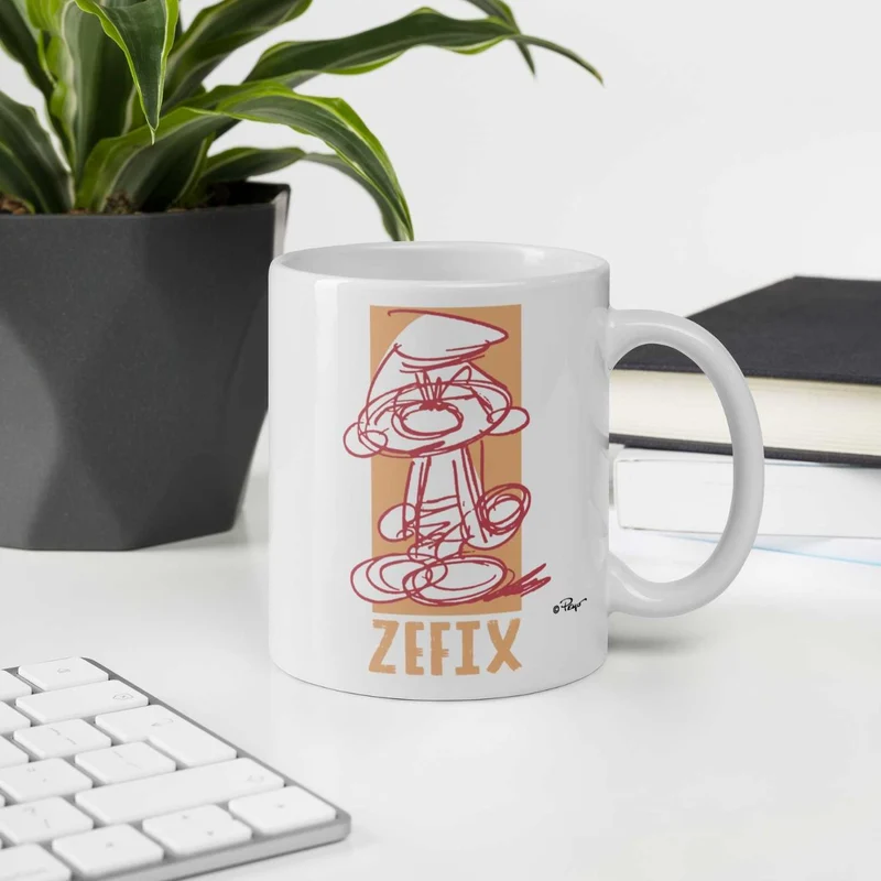 ®Die Schlümpfe Tasse "Zefix"