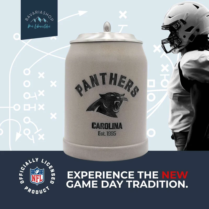 ®NFL PREMIUM Teamkrug "Carolina Panthers"
