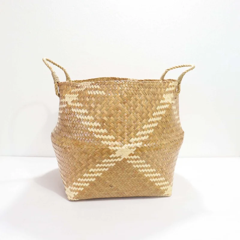WA LAI Wicker Basket (14 Inches)