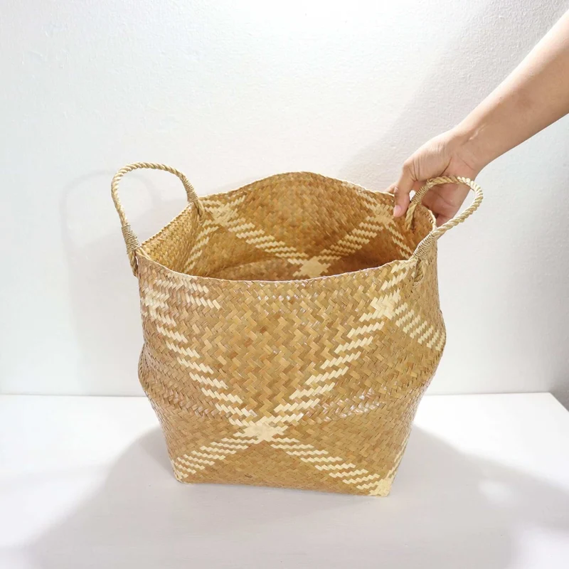 WA LAI Wicker Basket (14 Inches)