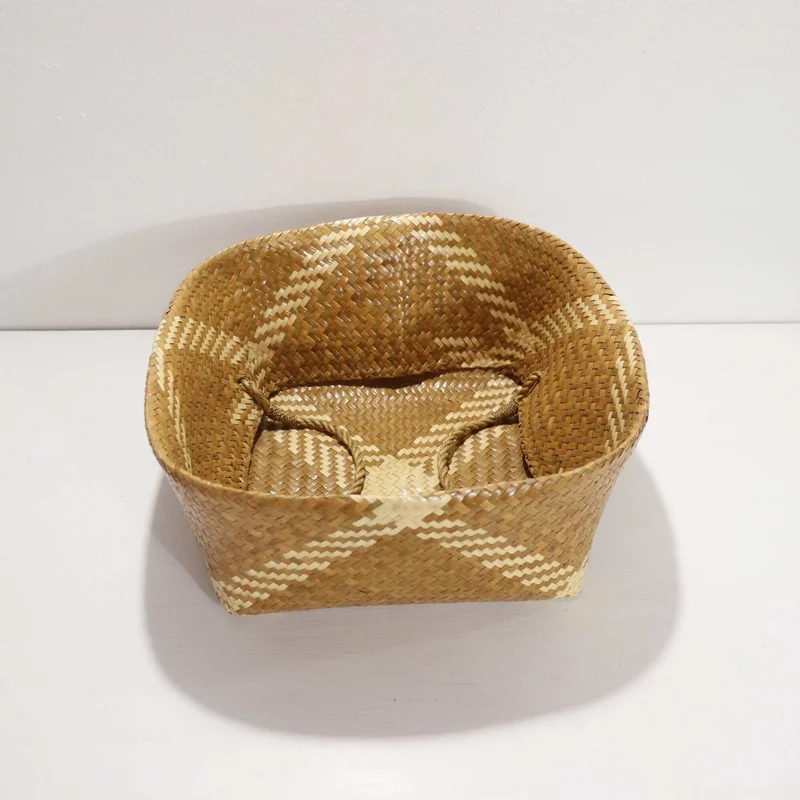 WA LAI Wicker Basket (14 Inches)