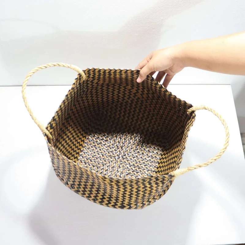 WA LAI Wicker Basket (14 Inches)