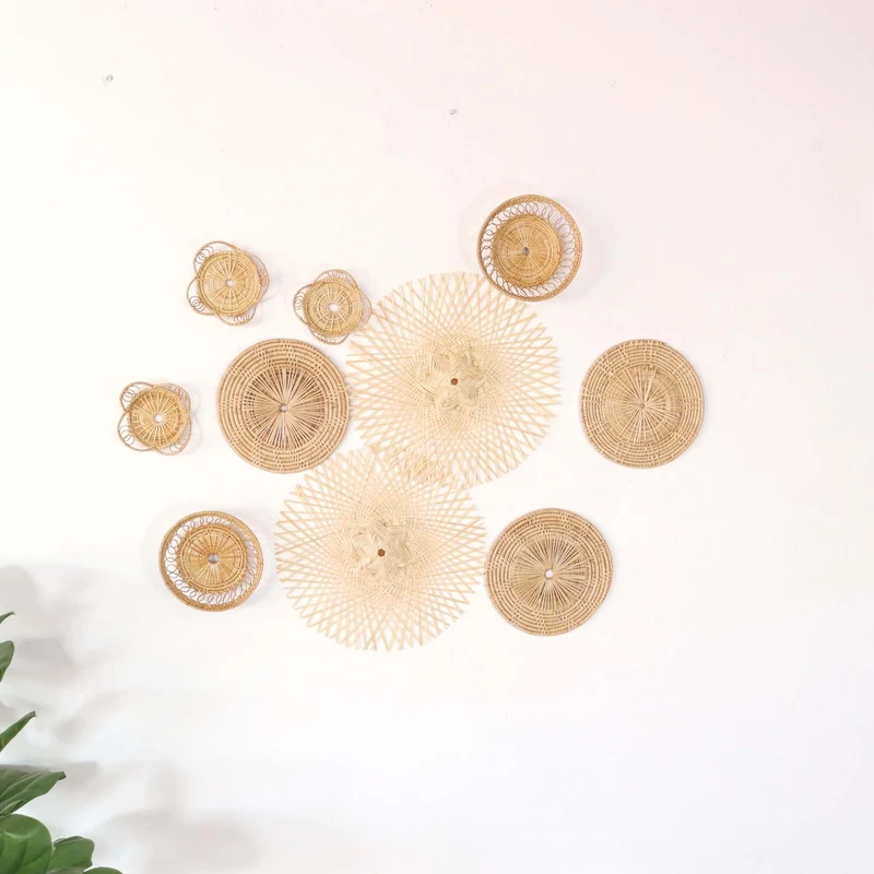 PAN NA NA - Wall Hanging Décor Set of 10