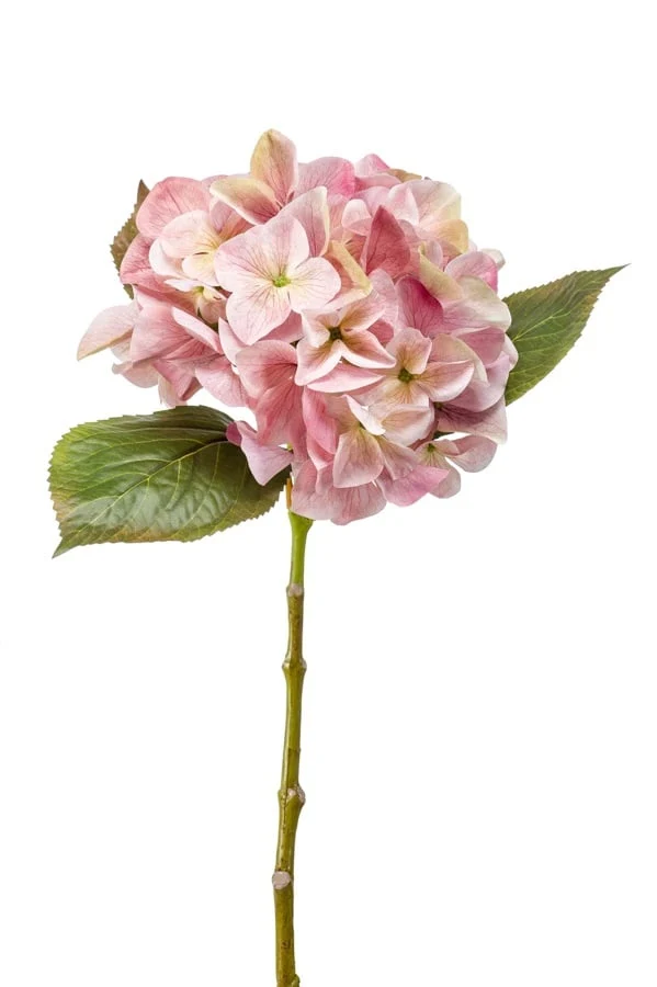 Textil Hortensie Blüte (verschiedene Farben)