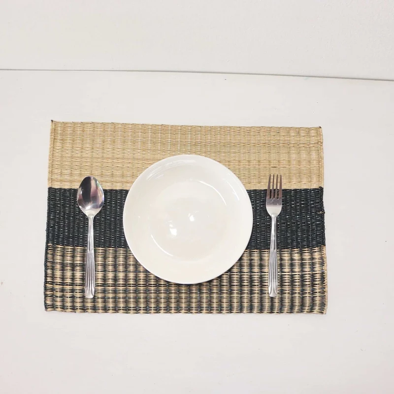 WI RA KAN - Woven Boho Placemats