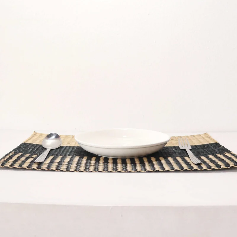 WI RA KAN - Woven Boho Placemats