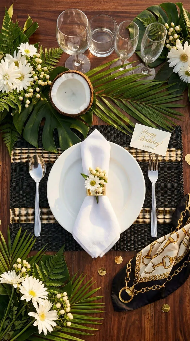 RUN CHI TA - Woven Boho Placemats (Sedges)