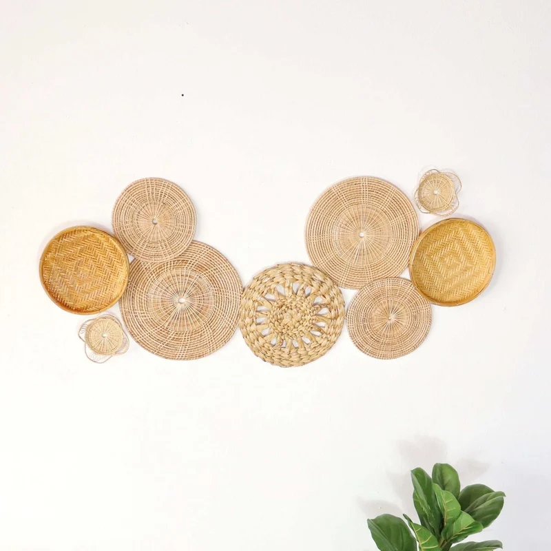 PA VI KA - Wall Hanging Décor Set of 9