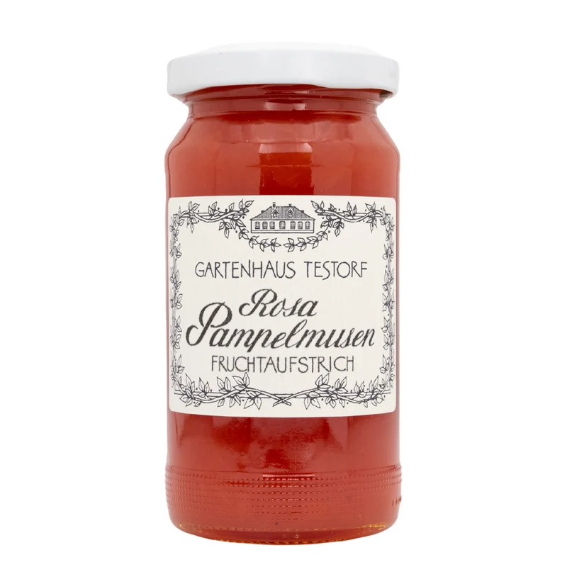 Rosa Pampelmusen Fruchtaufstrich