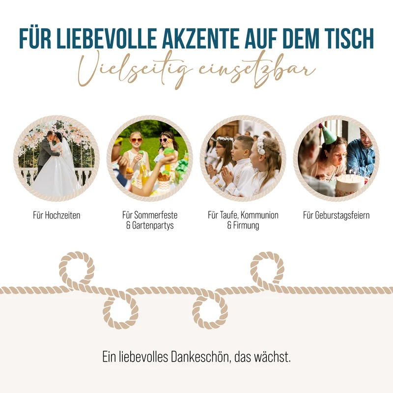 Samentütchen Eukalyptus mit Fisch in Gold 10er Set für Kommunion