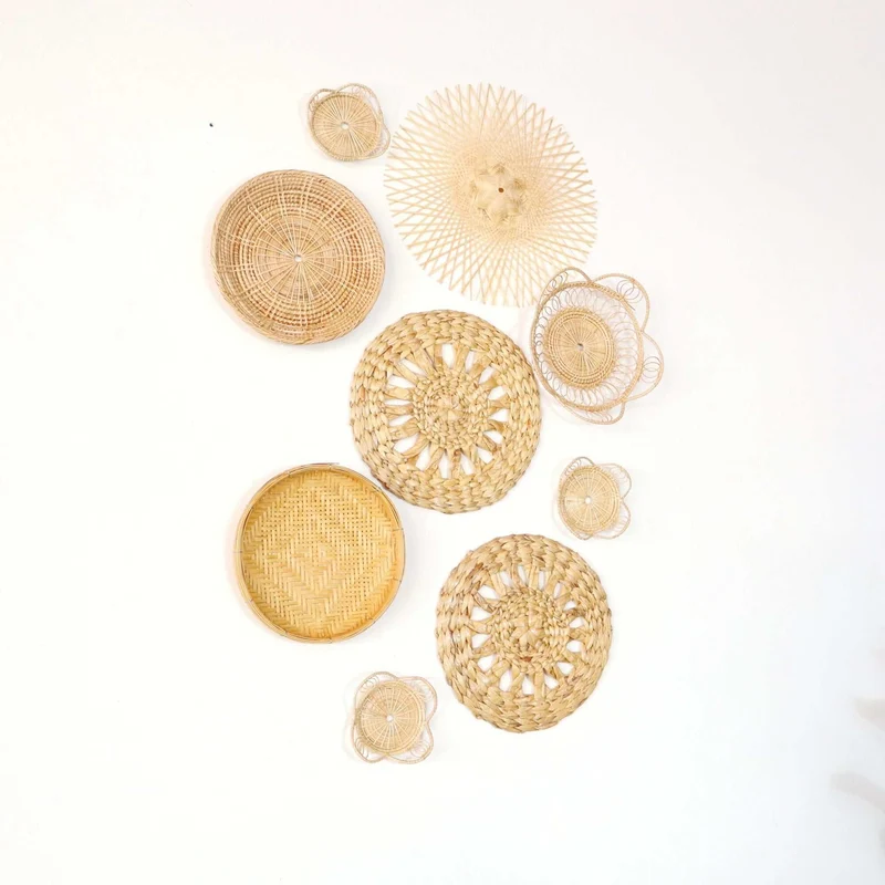 LAN LA RID - Wall Hanging Décor Set of 8