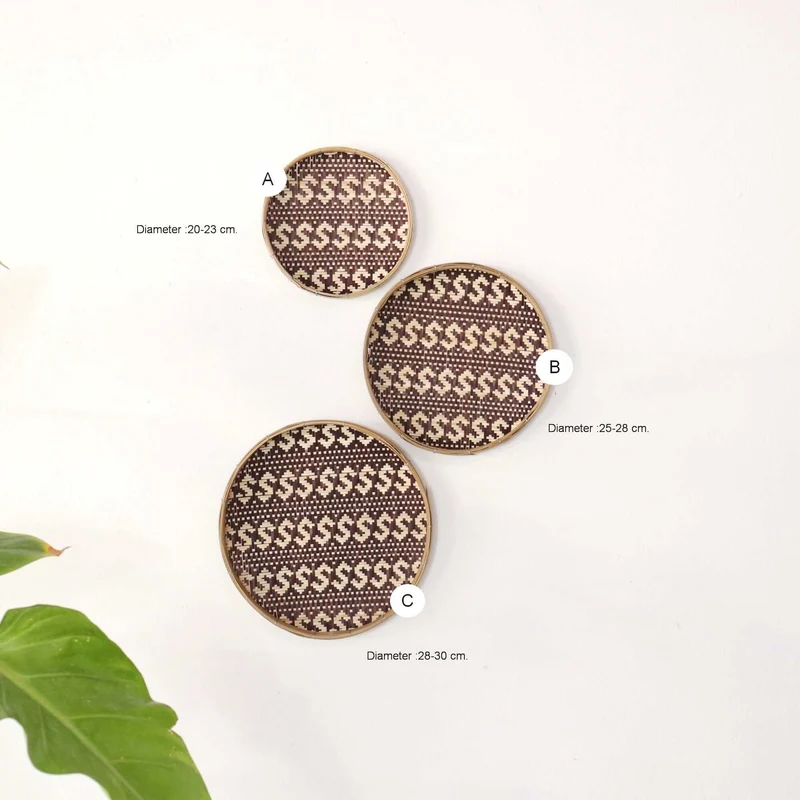 SA TI NEE - Wall Hanging Decor Set of 3