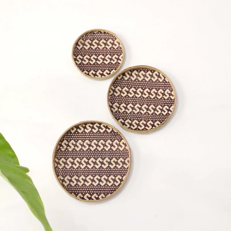 SA TI NEE - Wall Hanging Decor Set of 3