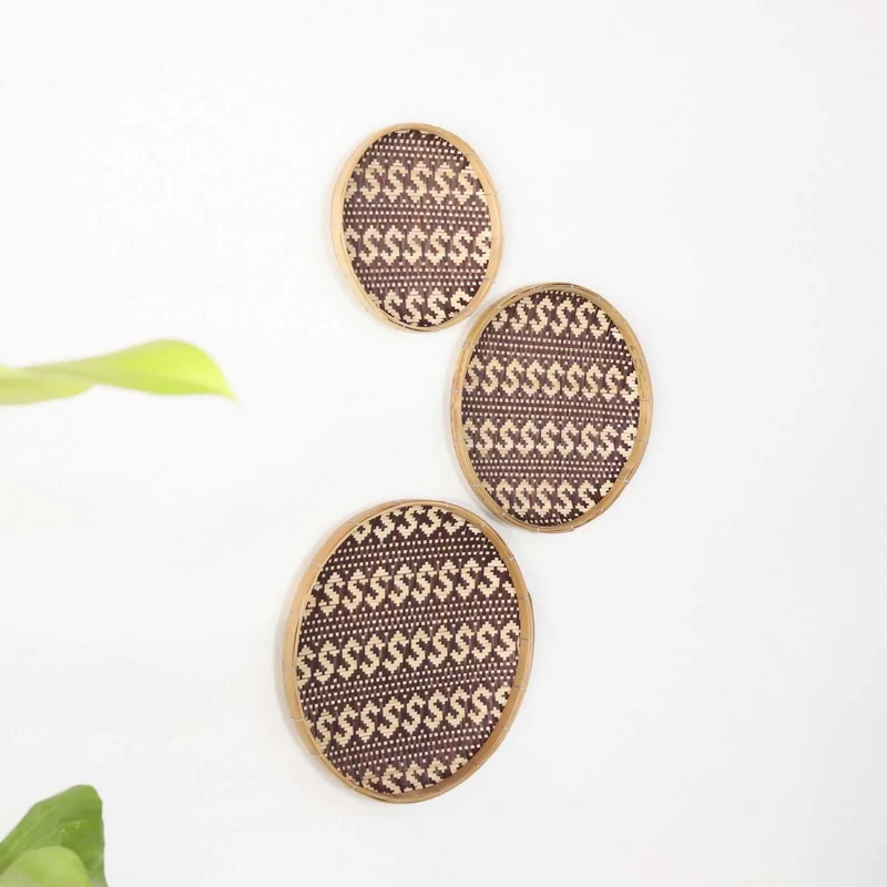 SA TI NEE - Wall Hanging Decor Set of 3