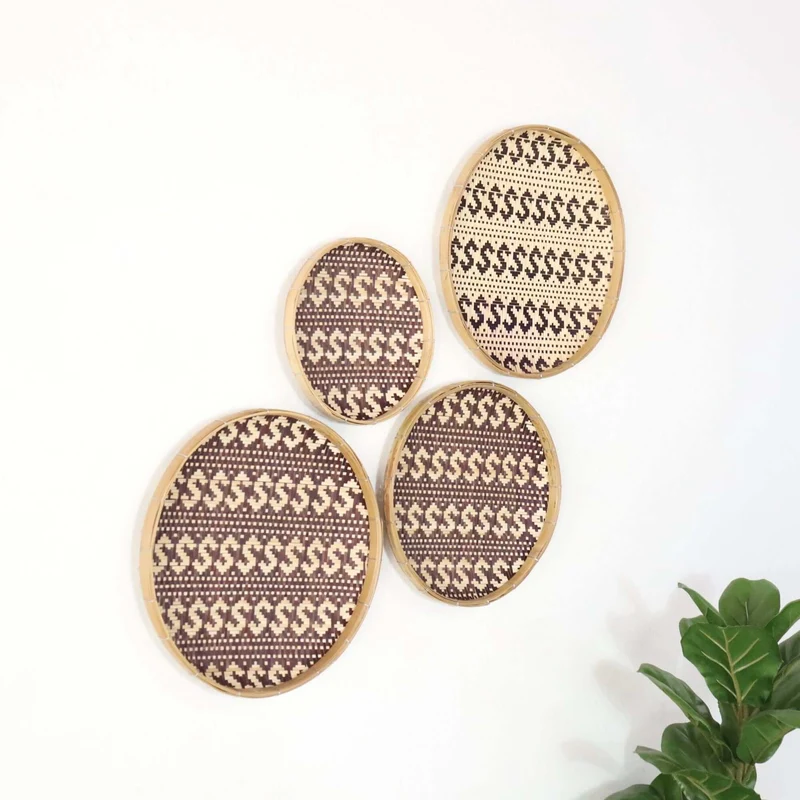 SI REE - Wall Hanging Art Décor Set of 4