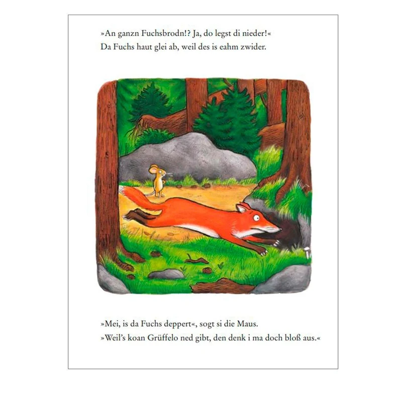 Buch "Da Grüffelo" auf boarisch