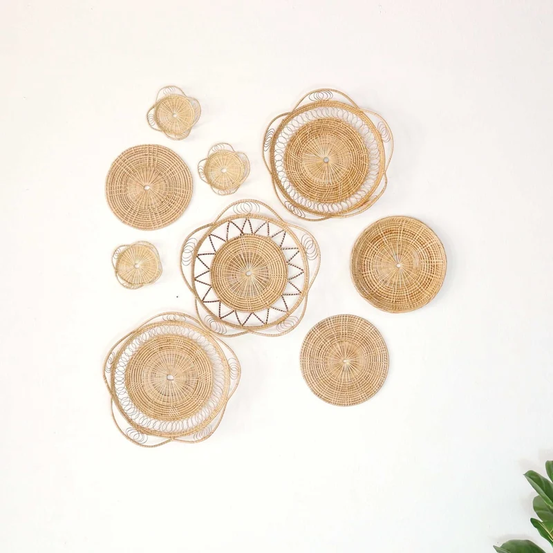 LA VI PA - Wall Hanging Art Decor Set of 9