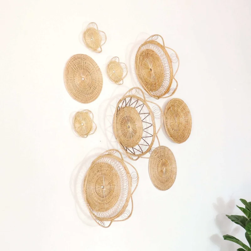 LA VI PA - Wall Hanging Art Decor Set of 9