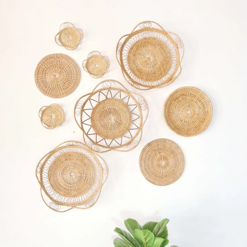 LA VI PA - Wall Hanging Art Decor Set of 9