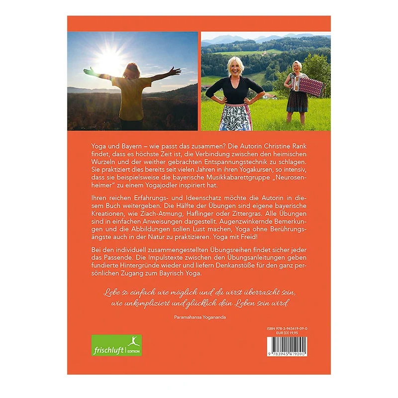 Buch: Bayrisch Yoga mit Freid