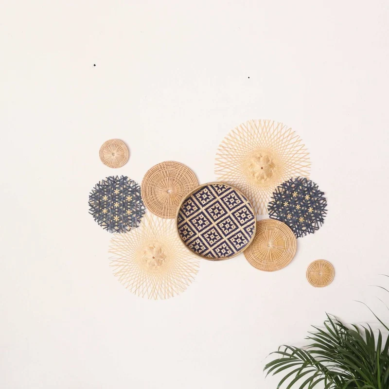 CHA MA - Wall Hanging Décor Set of 9