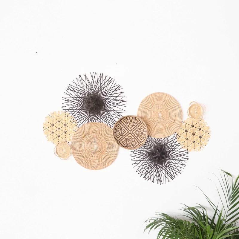 Wall Hanging Décor Set of 9 - DA MI KA