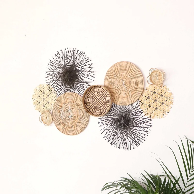 Wall Hanging Décor Set of 9 - DA MI KA