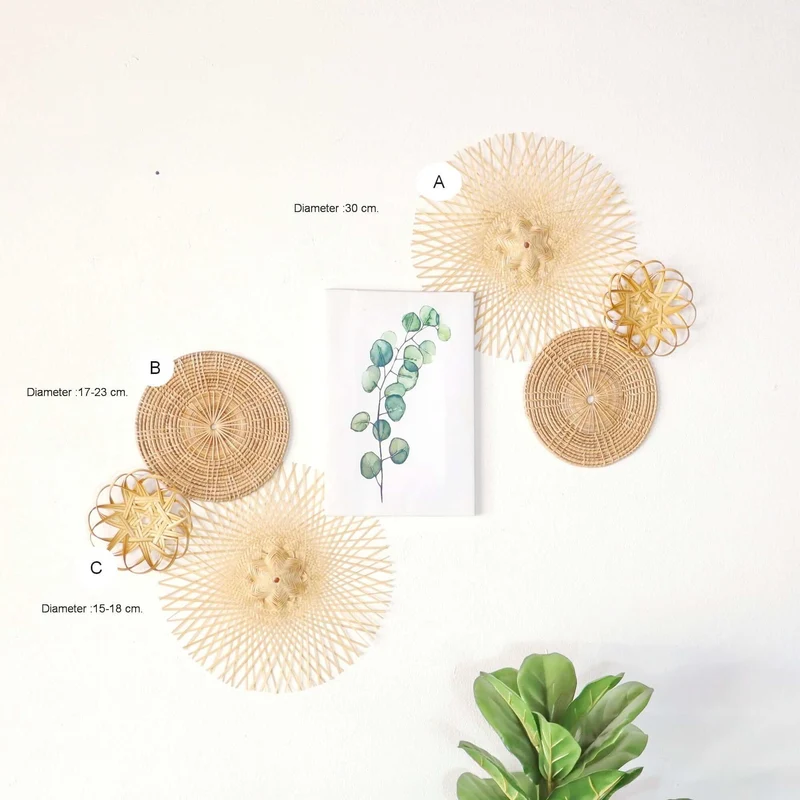 ING FAH - Wall Hanging Art Decor Set