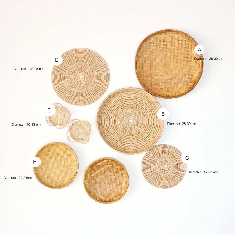 CHICHA - Wall Hanging Art Décor Set of 8