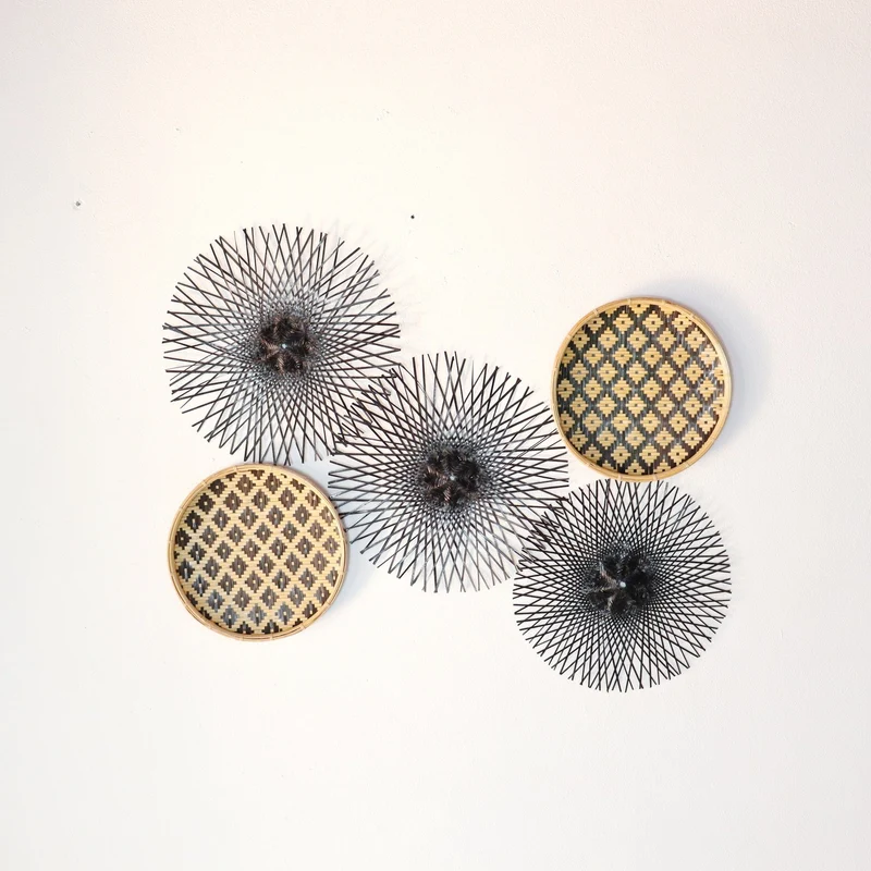 TI TA MON- Wall Hanging Décor Set of 5