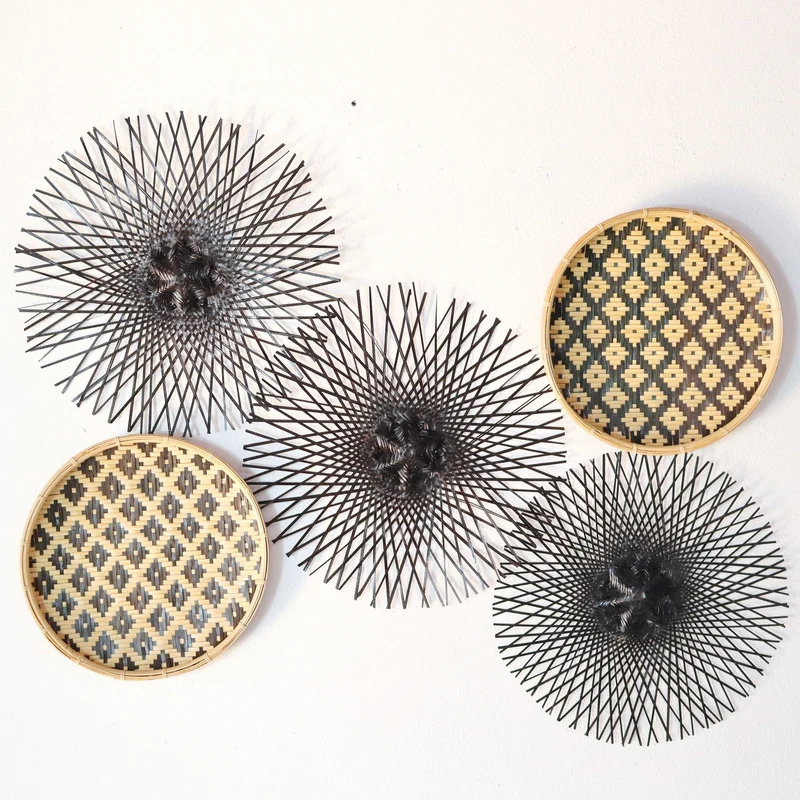 TI TA MON- Wall Hanging Décor Set of 5