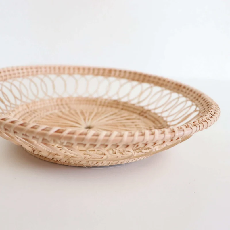 Navinda - Round rattan basket