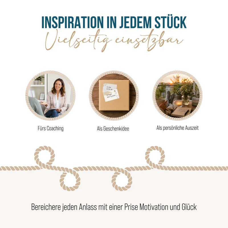 24 Affirmationskarten für Erwachsene – Achtsamkeit im Boho-Design