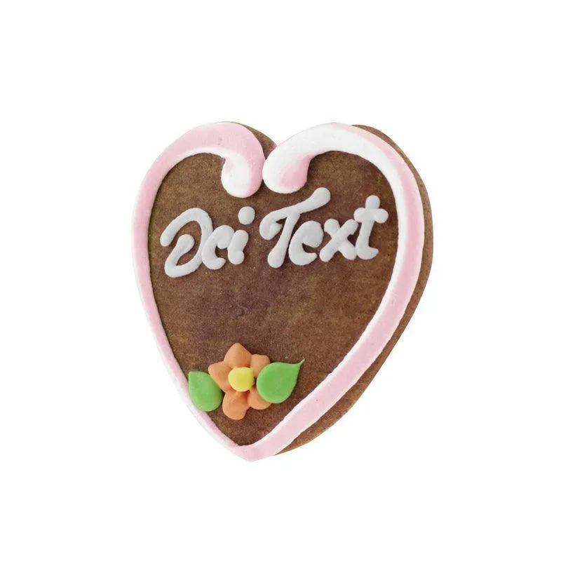 Personalisiertes Lebkuchenherz