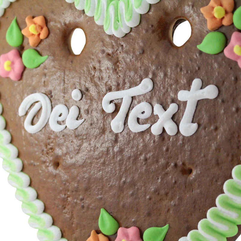 Personalisiertes Lebkuchenherz