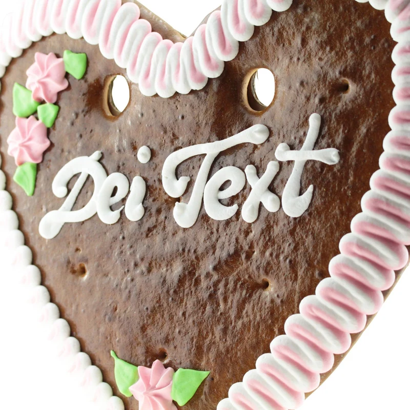 Personalisiertes Lebkuchenherz