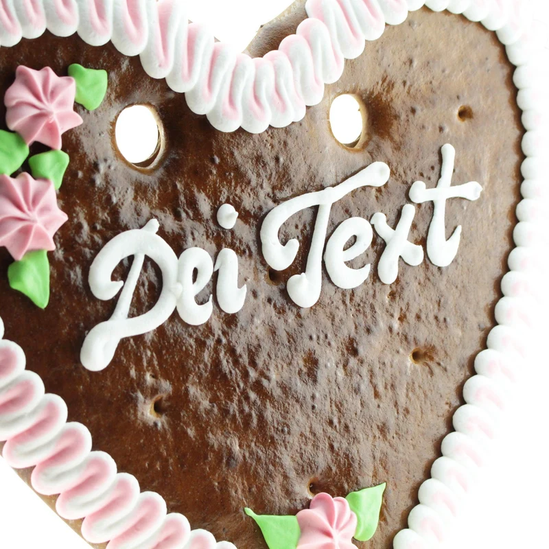 Personalisiertes Lebkuchenherz