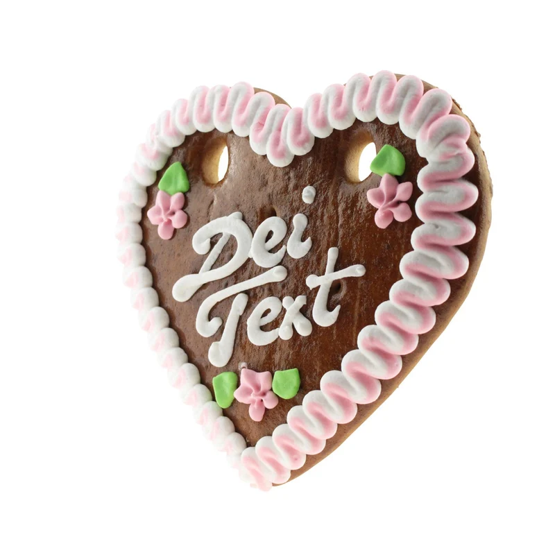 Personalisiertes Lebkuchenherz