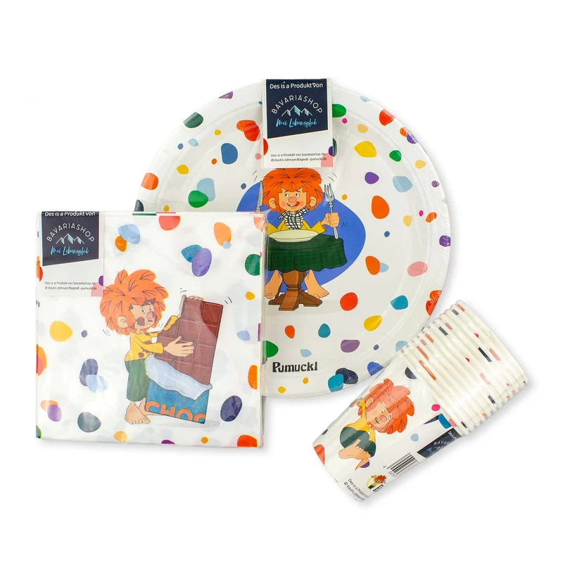 ®Pumuckl Partyset für den Kindergeburtstag
