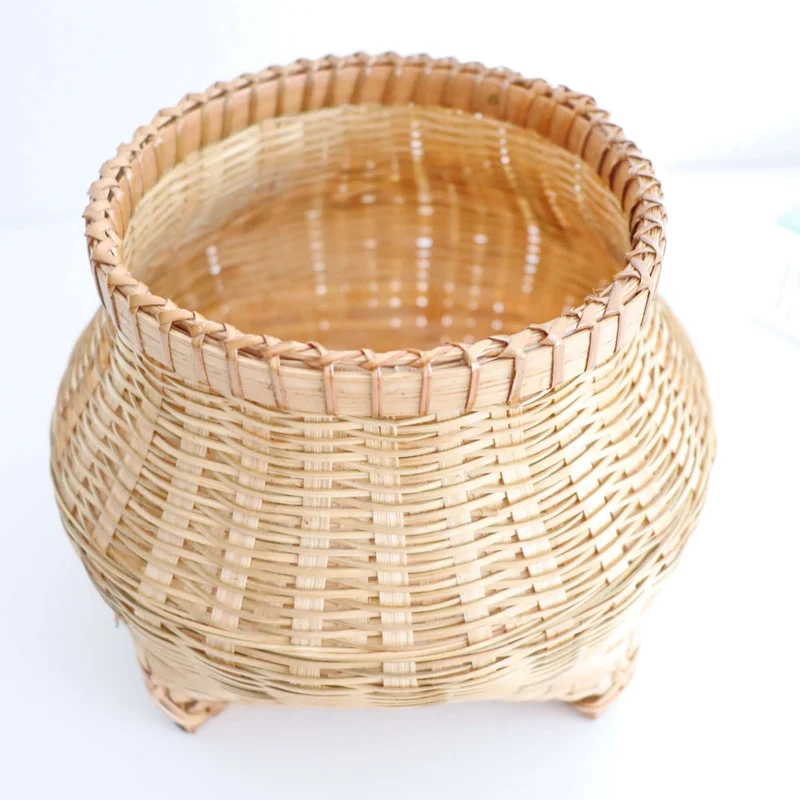Vintage Lanna Bamboo Basket - RATIMA