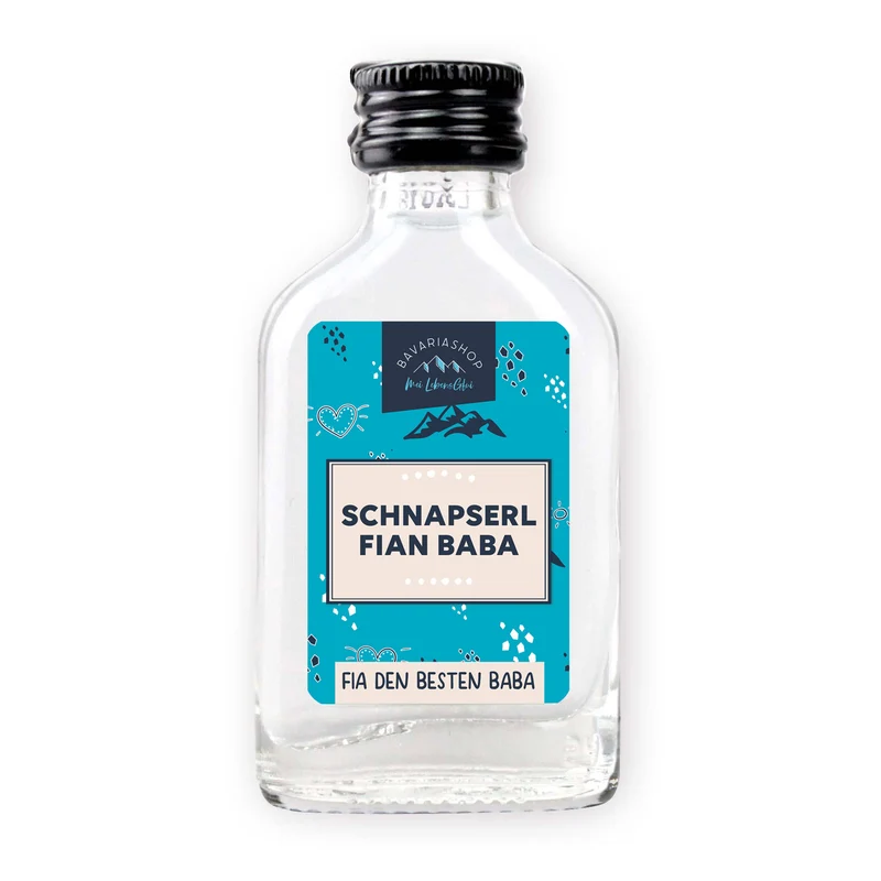 Schnapserl "fian Baba"