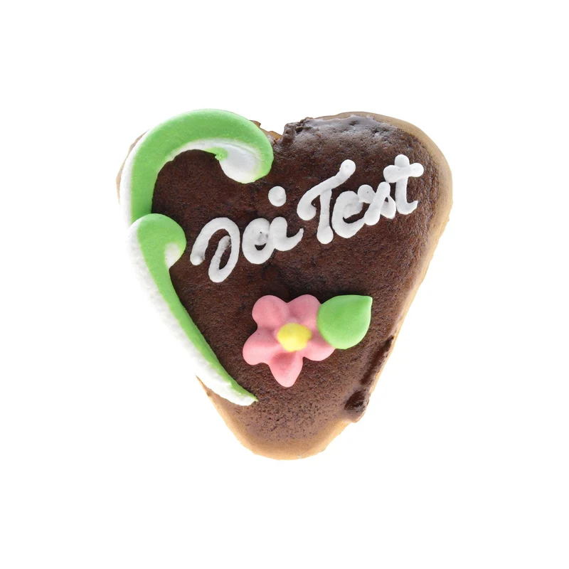 Individuelles Mini-Lebkuchenherz