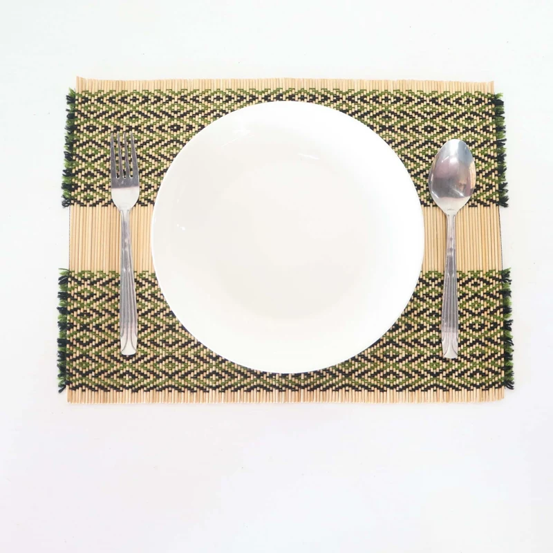 PHIN NA RA - Woven Boho Placemats