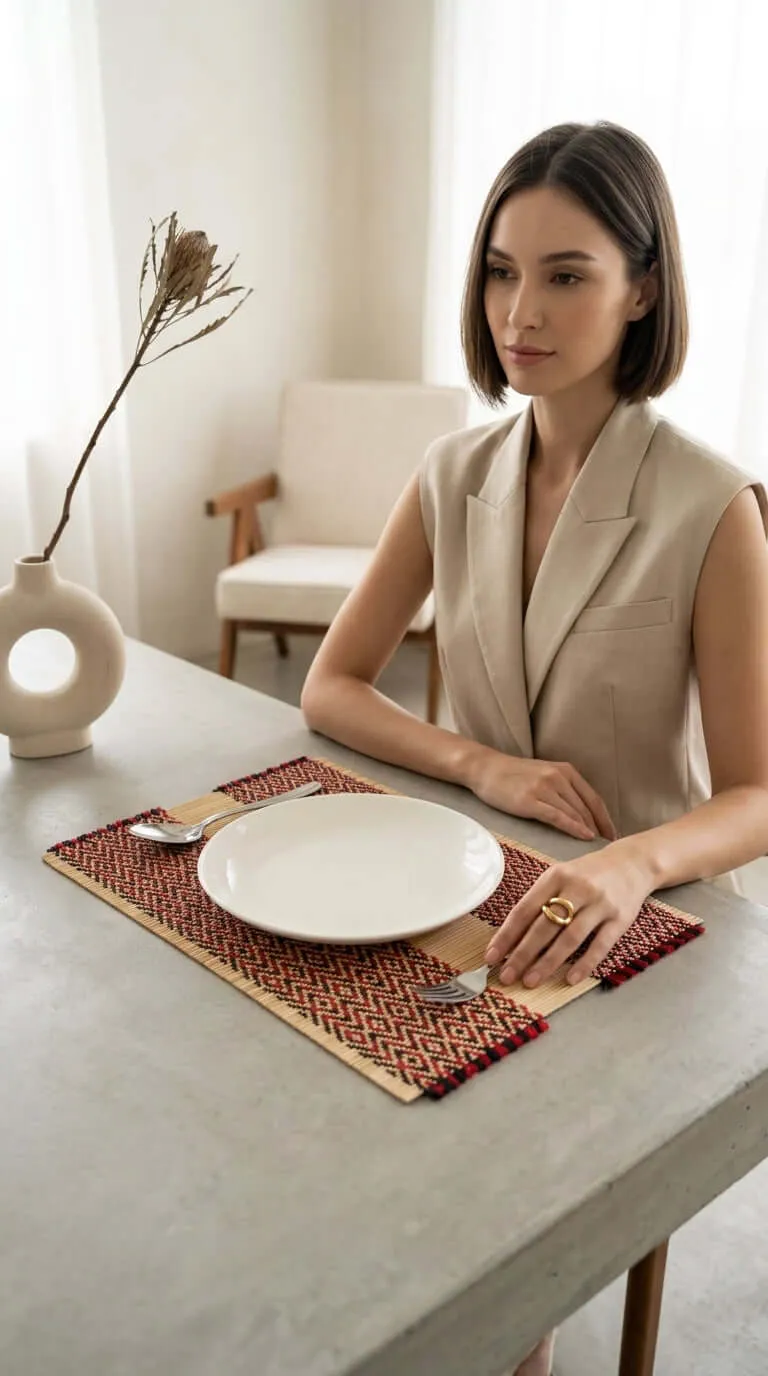 PHAK RA DA - Woven Boho Placemats
