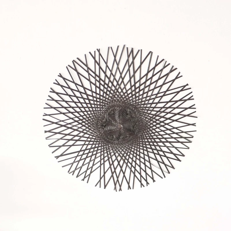 TI CHI LA - BLACK DIY WALL ART DECOR HANGING BASKET