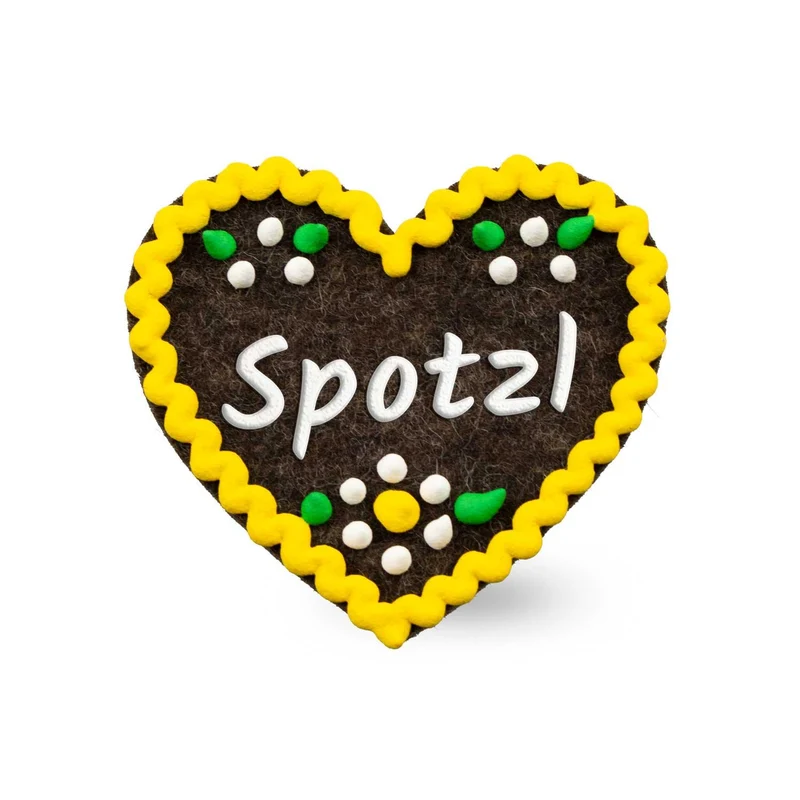Filzherz-Anstecker "Spotzl"