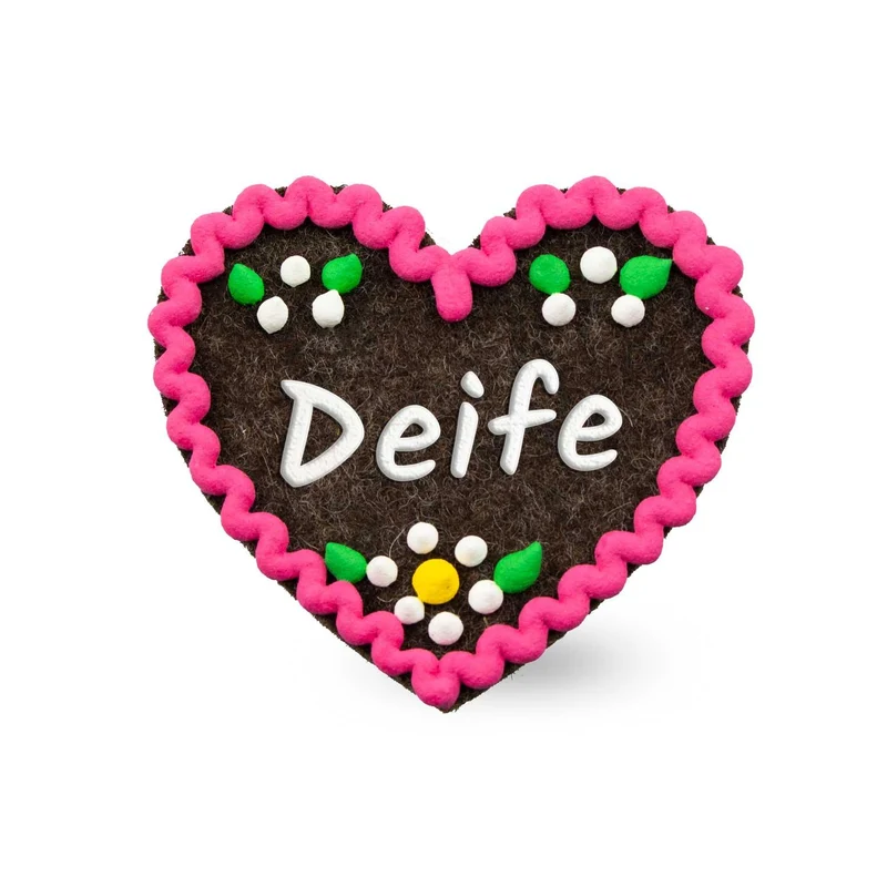 Filzherz-Anstecker "Deife"